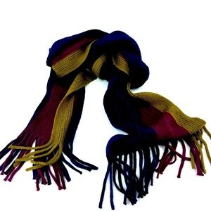 Unbranded Striped Scarf‎ with fringe - Unisex